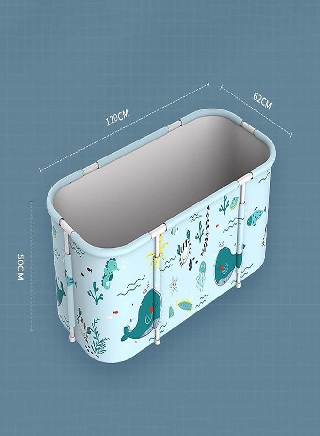 VPGS Portable Bathtub for Adult Foldable Soaking Shower Freestanding Collapsible Home SPA Bath Tub with Inflatable Pillow,Seat - Image 3